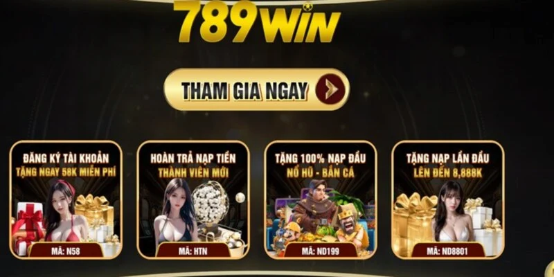 789win 1111 Chương trình thưởng và ưu đãi hấp dẫn